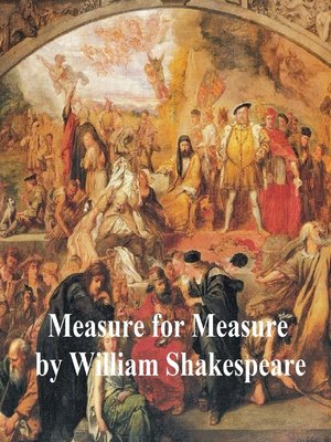 cover image of Measure for Measure, with line numbers